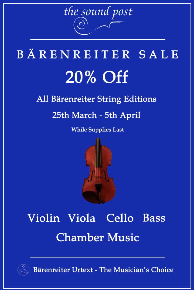 2015 Barenreiter Music Sale