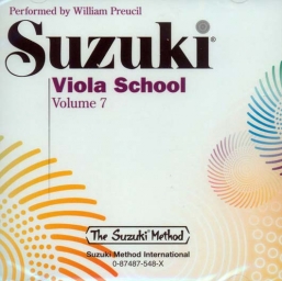 Suzuki Viola School - Volume 7 - CD (Rev. Edition)