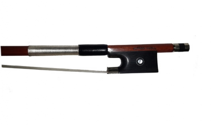 Knoll Octagonal Pernambuco Nickel Mounted Violin Bow - 4/4