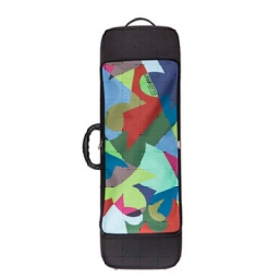 Riboni UNOeOTTO T2 Violin Case - MR LOGO - Multi Colour