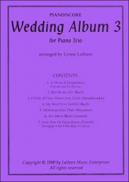 The Wedding Album 3 for Piano Trio - Parts