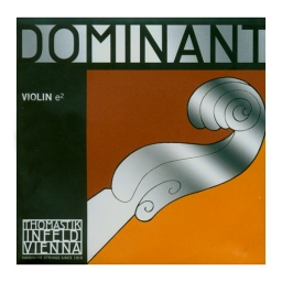 Cuerda Dominant, violín - Mi acero lazo - medium - 4/4