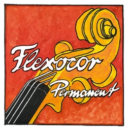 Corde Flexocor-Permanent, violon 4/4, mi acier boule - medium
