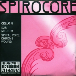 Cuerda Spirocore, violonchelo - Sol cromo - medium - 4/4