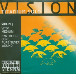 Cuerda Vision Titanium Solo, violín - Sol - medium - 4/4