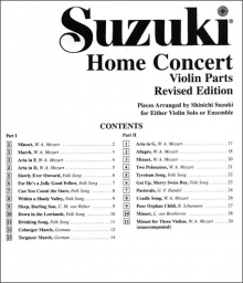 Suzuki - Home Concert - Violin Parts
