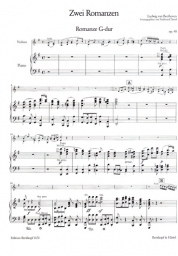 Two Romances in G Op.40 / in F Op.50