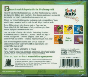 Classical Kids The Best of Bach CD