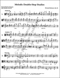 Melodic Double Stop Studies, Op. 96
