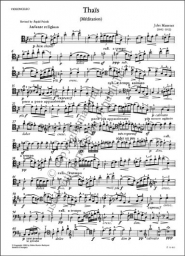Thaïs (Méditation) for Violoncello and Piano