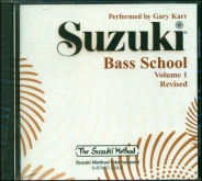 Suzuki Bass School - Volume 1 - CD - (Rev. Edition)