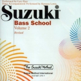 Suzuki Bass School - Volume 2 - CD - (Rev. Edition)