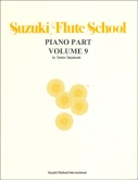 Suzuki Flute School - Volume 9 - Piano Accompaniment - Book