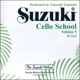 Suzuki Cello School - Volume 5 - CD (Rev. Edition)