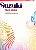 Suzuki Piano School - Volume 4 - Book