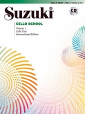 Suzuki Cello School - Volume 1 - Cello Part - Book and CD
