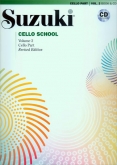 Suzuki Cello School - Volume 2 - Cello Part - Book and CD