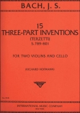15 Three-Part Inventions (Terzetti), S.789-801