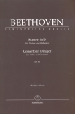 Konzert in D fur Violine und Orchester op.61