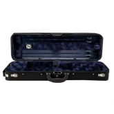 Eastman Advanced Oblong Violin Case - Black/Blue - 4/4