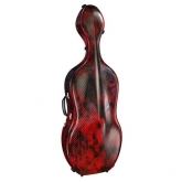 Accord Standard Cello Case - 3D Red