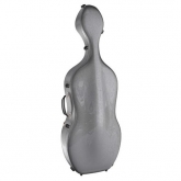 Accord Standard Cello Case  - Silver Metallic