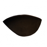 Strad Pad Chinrest Cover - Large Size - Velcro - Ebony