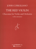 Red Violin Chaconne for Violin & Orchestra - Piano Reduction