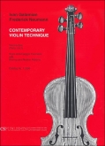 Contemporary Violin Technique - Volume 1