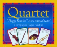 Musical Happy Families Quartet Game