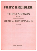 Three Cadenzas