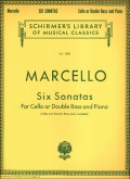 Six Sonatas for Cello or Double Bass and Piano