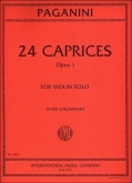 24 Caprices Op.1 for Violin