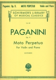 Moto Perpetuo, Op. 11 for Violin and Piano