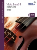 Viola Series- Viola Level 8 Repertoire (Book and CD)