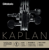 Kaplan Golden Spiral Solo Violin E String, Ball - medium - 4/4