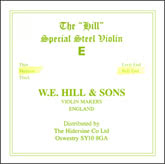 Hill Violin E String, Ball - thick - 4/4