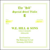 Hill Violin E String, Ball - thin - 4/4