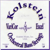 Varicor Bass D String - medium - 3/4