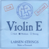 Larsen Violin Gold E String, Ball - medium - 4/4