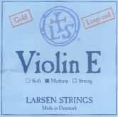 Larsen Violin Gold E String, Loop - medium - 4/4