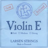 Larsen Violin Gold E String, Ball - soft - 4/4