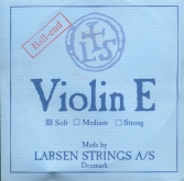 Larsen Violin Steel E String, Ball - soft - 4/4
