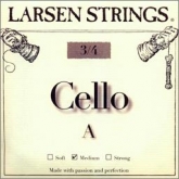 Larsen Fractional Cello A String - medium - 3/4