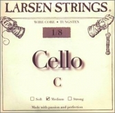 Larsen Fractional Wire Core Cello C String - medium - 1/8