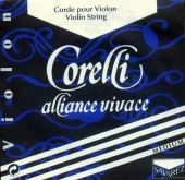 Corelli Alliance Vivace Violin E String, Ball - medium - 4/4