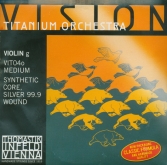Vision Titanium Orchestra Violin G - 4/4 - Silver