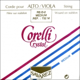Corelli Crystal Viola D String - medium