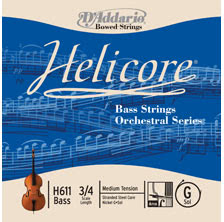 Cordes D'Addario Helicore Bass pour contrebasse