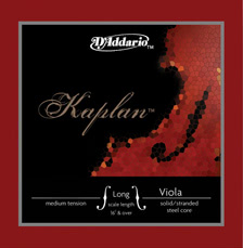 Cordes D'Addario Kaplan pour alto